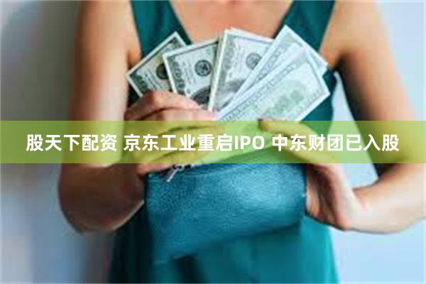 股天下配资 京东工业重启IPO 中东财团已入股