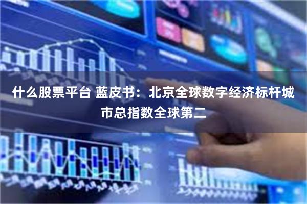 什么股票平台 蓝皮书：北京全球数字经济标杆城市总指数全球第二