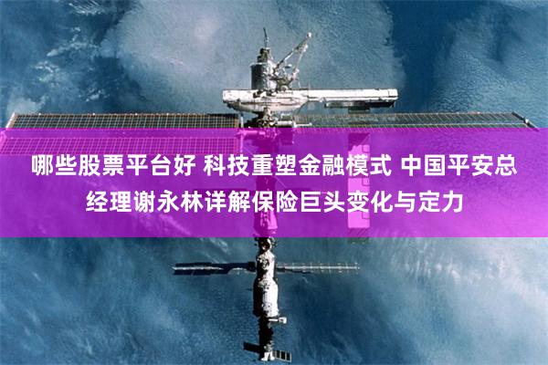 哪些股票平台好 科技重塑金融模式 中国平安总经理谢永林详解保险巨头变化与定力